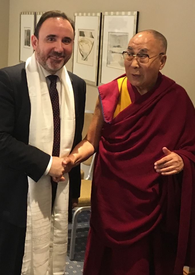 Lietuvos parlamentarai susitiko su Dalai Lama