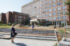 Prie poliklinikos uostamiestyje – pokyčiai Prie poliklinikos uostamiestyje – pokyčiai