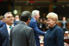 Prezidentė susitiko su ES vadovais Prezidentė susitiko su ES vadovais