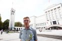 Pagerbė: koncerte Kaune E.Kure pristatė savo parengtą lietuvių kompozitorių pagrindu sukurtą programą.