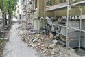 Nežinia: jau beveik mėnesį nebesirodo Sulupės g. 12 namą renovavę darbininkai, todėl gyventojams kyla daugybė klausimų.