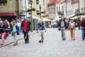 Turistai Kaune.